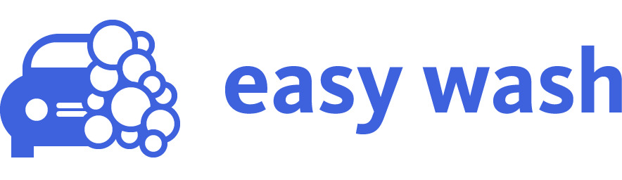 Logo Easy Wash niebieskie