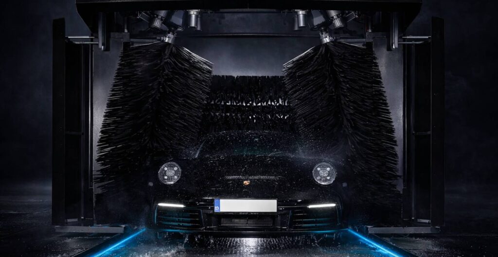 Jaka działka na myjnię portalową?